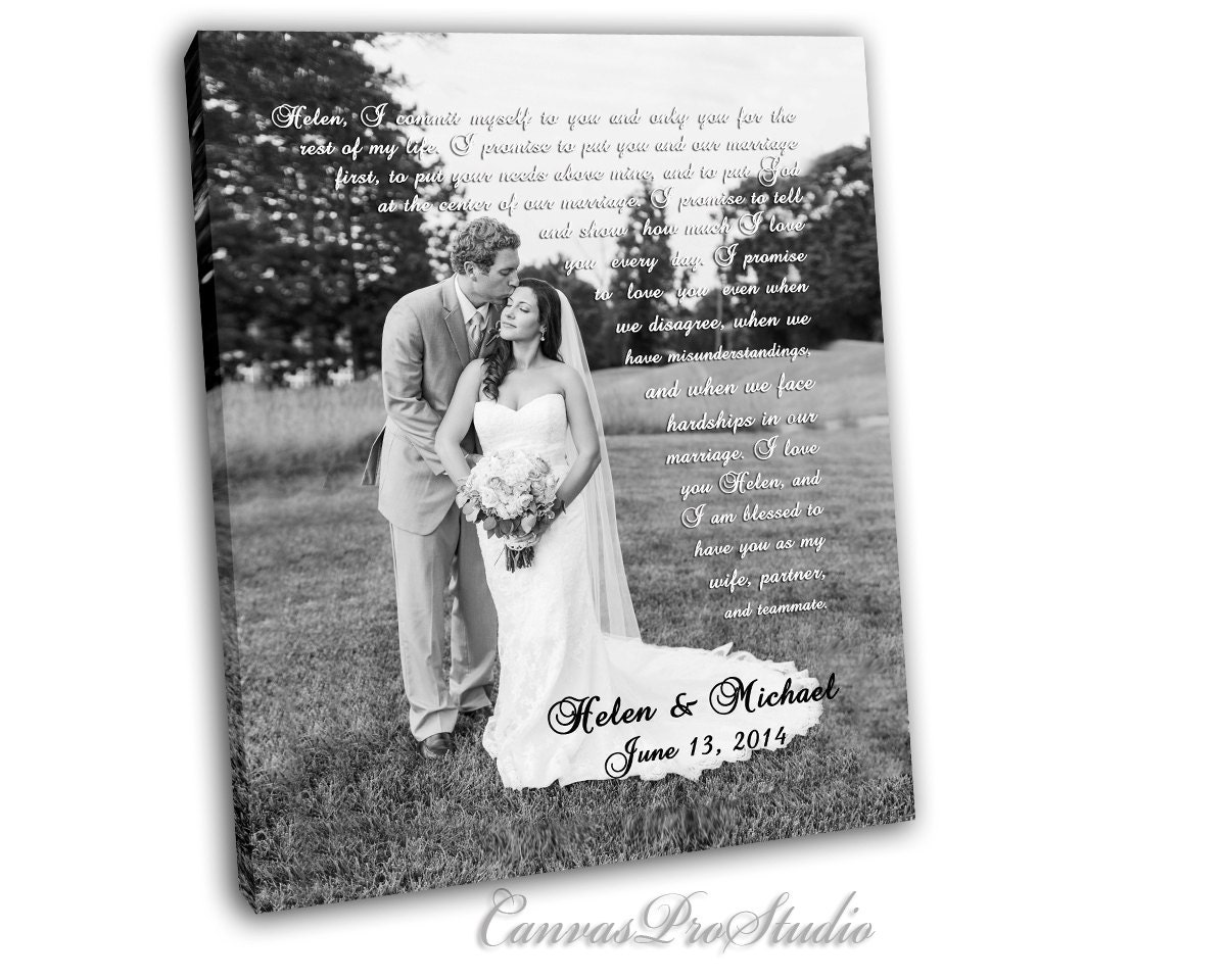 Canvas for Him Canvas for Her Canvas Gift Photo to Canvas Etsy