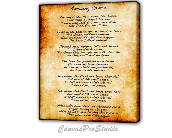 Amazing Grace All Verses Lyrics