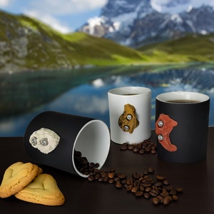 Coffee cup with climbing handle from bouldering sport image 6