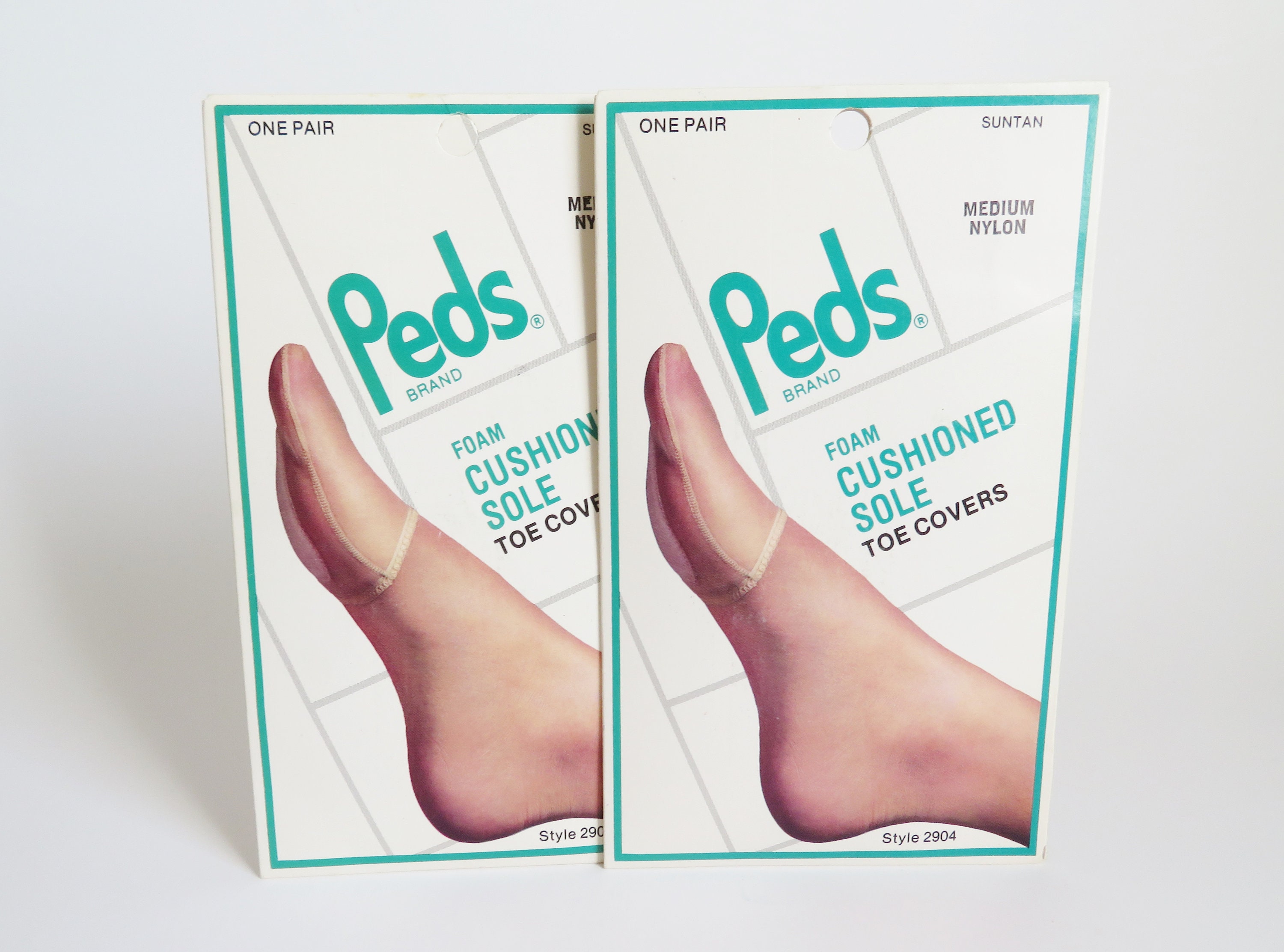 Nylon Toe Covers Vintage Peds Toe Covers Toe Cover with Foam Etsy