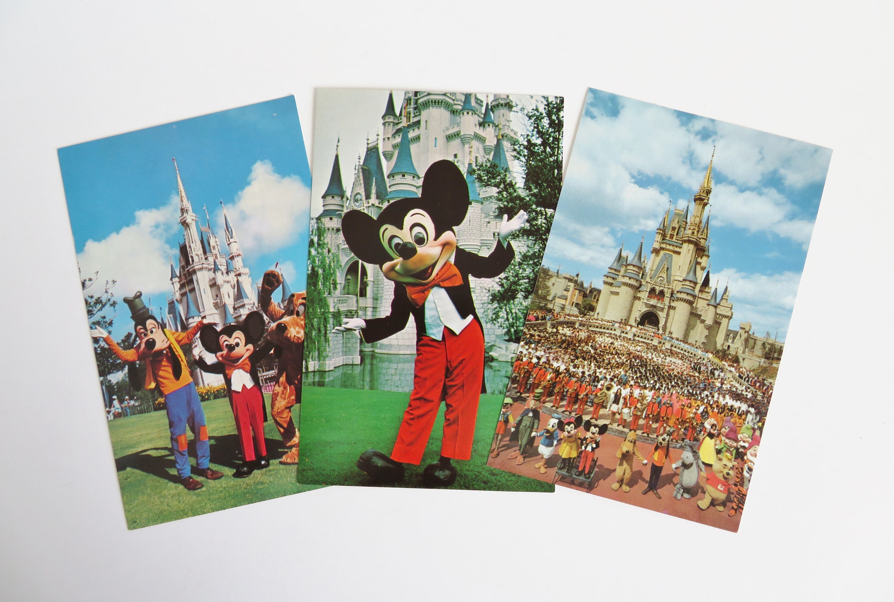 Walt Disney World Postcards Vintage Walt Disney World Etsy