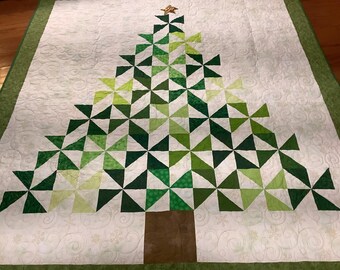 Christmas Tree quilt number 1