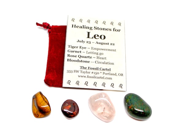 Zodiac Healing Stones Pouch Leo Basic Pouch