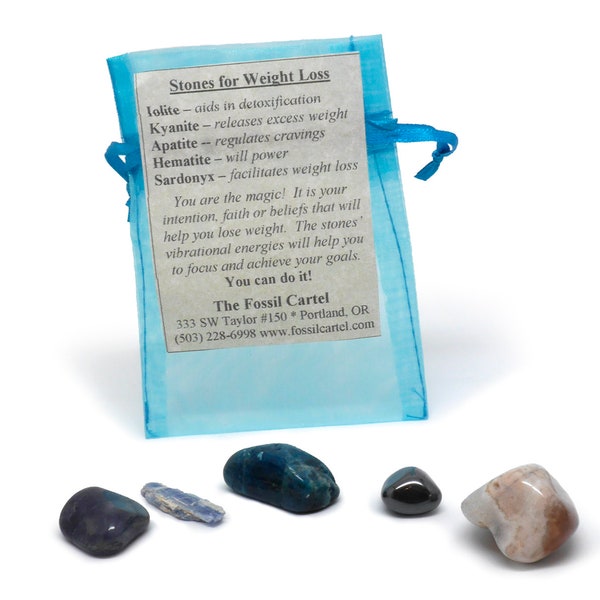 Stones for Weight Loss Healing Pouch