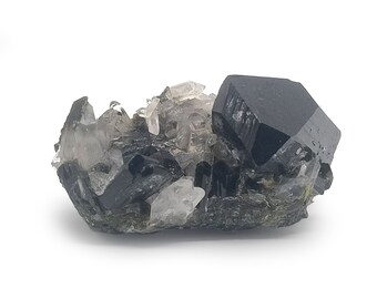 Epidote Crystals with Quartz