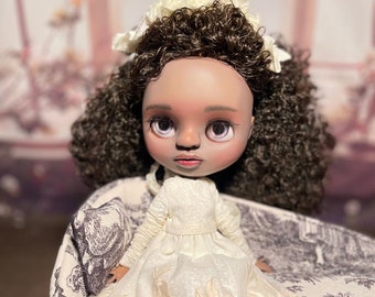 Custom Blythe doll - Ebony