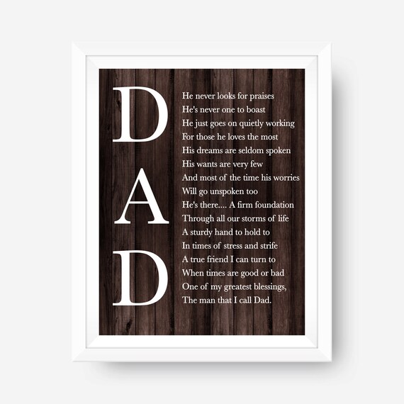 father's day prints