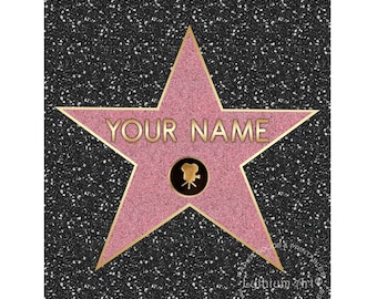 walk of fame etsy