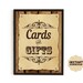 Cards and Gifts Printable Sign, Cowboy Birthday Decor, Cowboy First ...