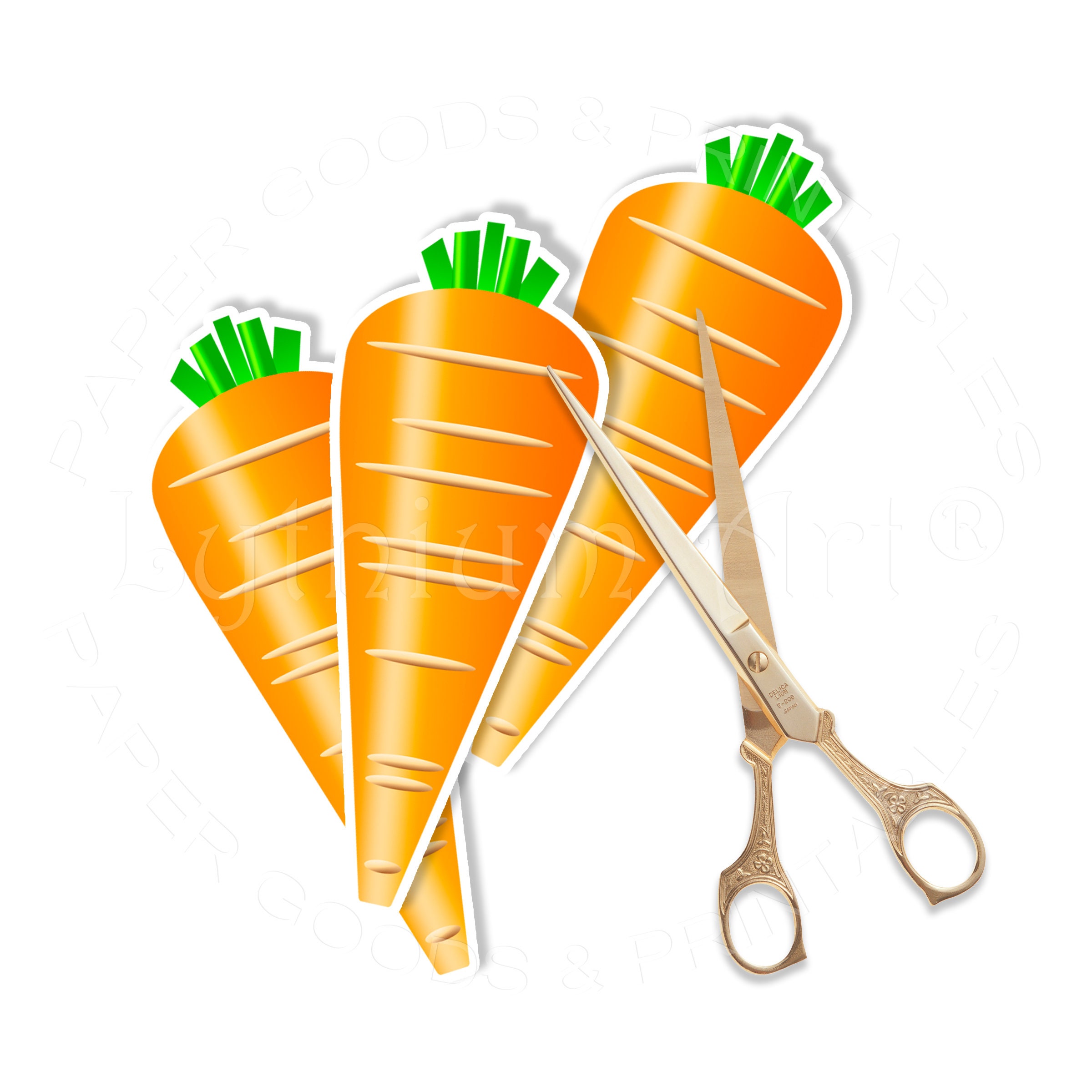 Carrot Printable Tags Instant Download Easter Labels | Etsy