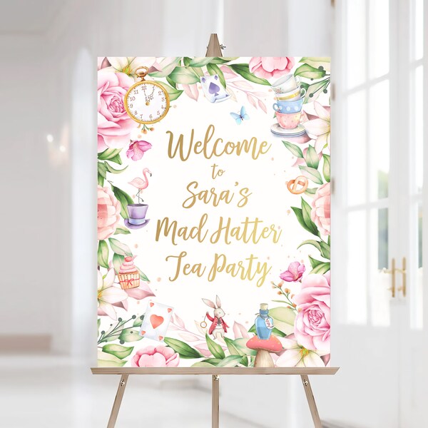 Mad Hatter Tea Party - Etsy