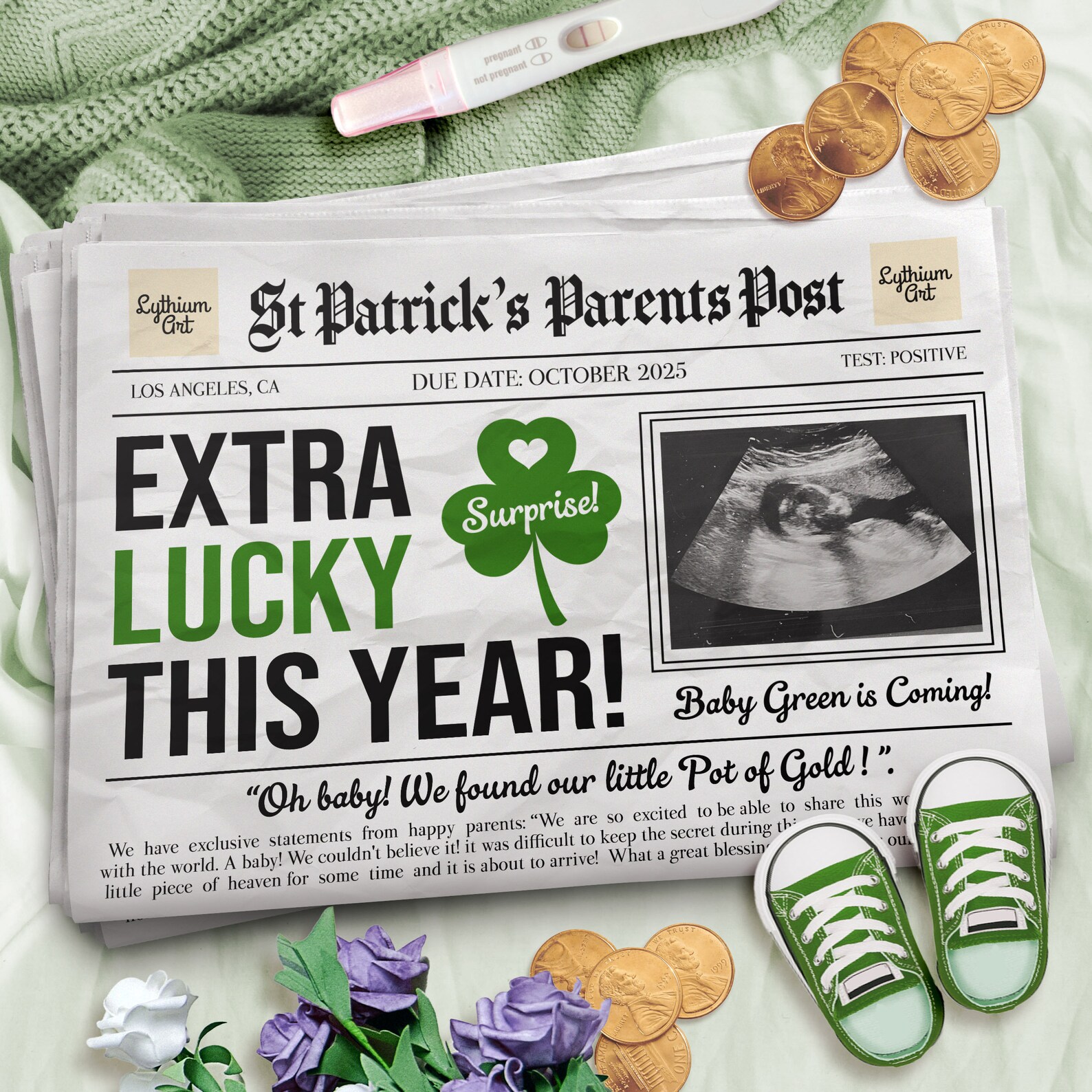 st paddys day baby birthday
