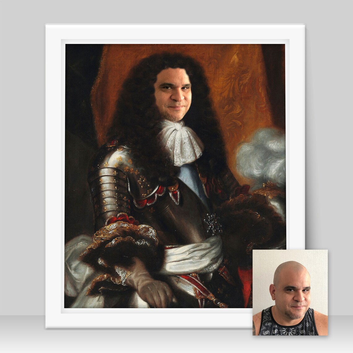 Custom Digital Portrait as Famous Painting Personalized - Etsy