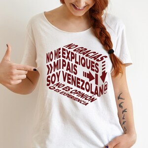 Venezuela Libre PNG, Digital T-Shirt Design Sublimation Print, No Me Expliques Mi País Soy Venezolano