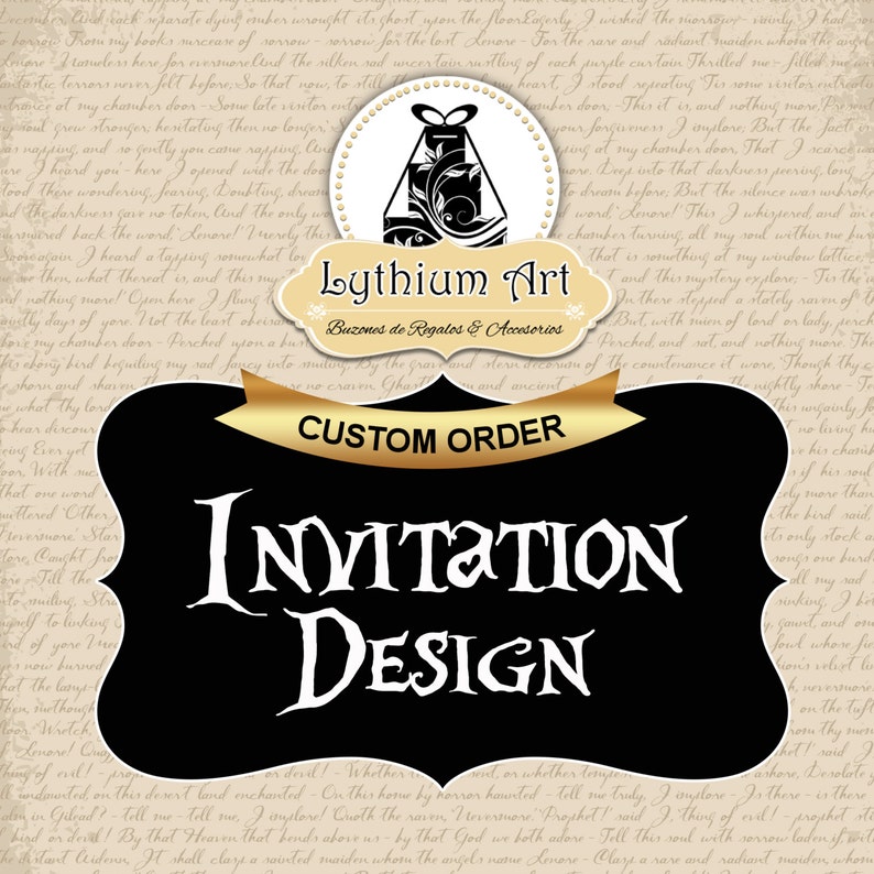 Custom Invitation Design