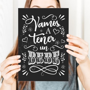 DIGITAL Anuncio Sorpresa de Embarazo para Esposo, Vamos a Tener un Bebe, Anuncio de Embarazo para el Marido, Sorpresa de Embarazo para Papa