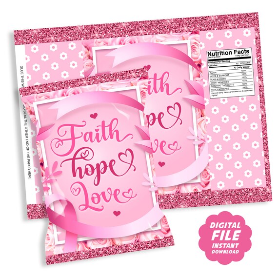 Brustkrebs-Bewusstseins Make-up-Tasche Mit Rosa Schleife – Geschenk Für Überlebende & Patienten