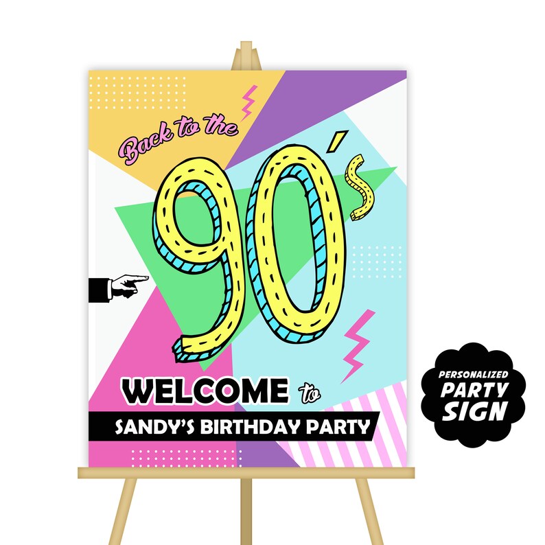 90er Jahre Einladung 30 Geburtstag 90er Party 90er Jahre Einladung 90er Party Einladung 90er - Etsy.de
