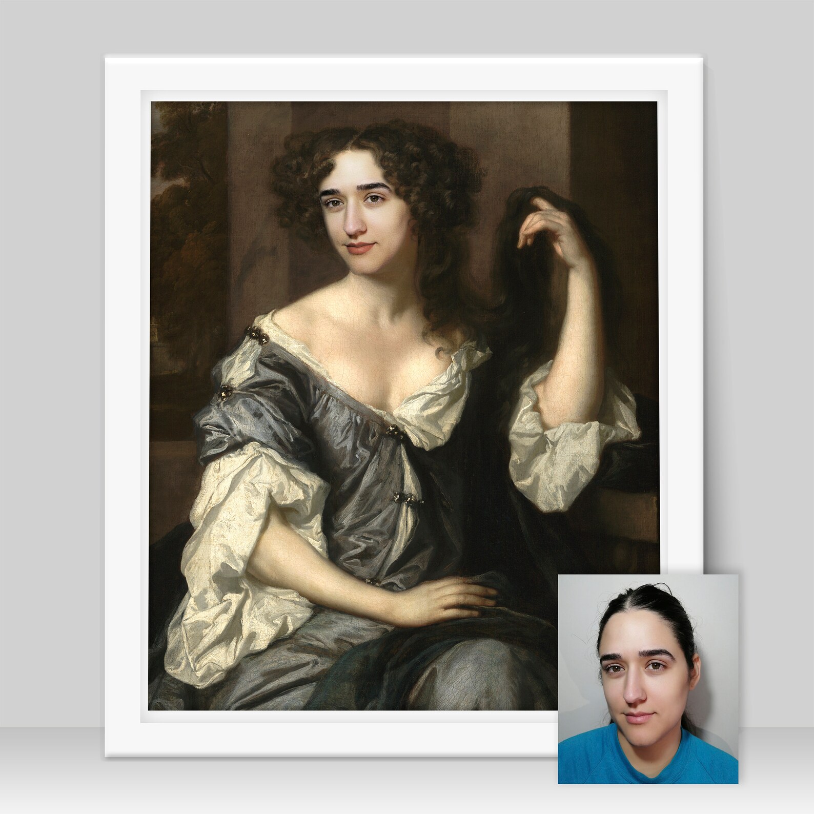 Custom Digital Portrait as Famous Painting Personalized - Etsy