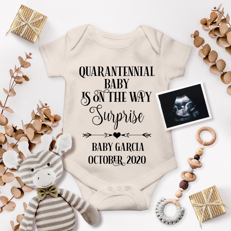 Gender Neutral Baby Announcement for Social Media Digital - Etsy