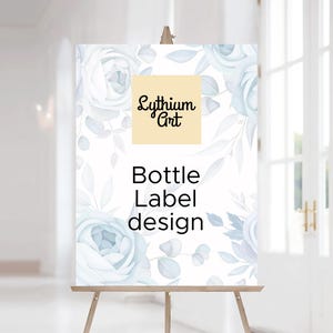 Water Bottle Labels Design - Add Matching Water Bottle Labels