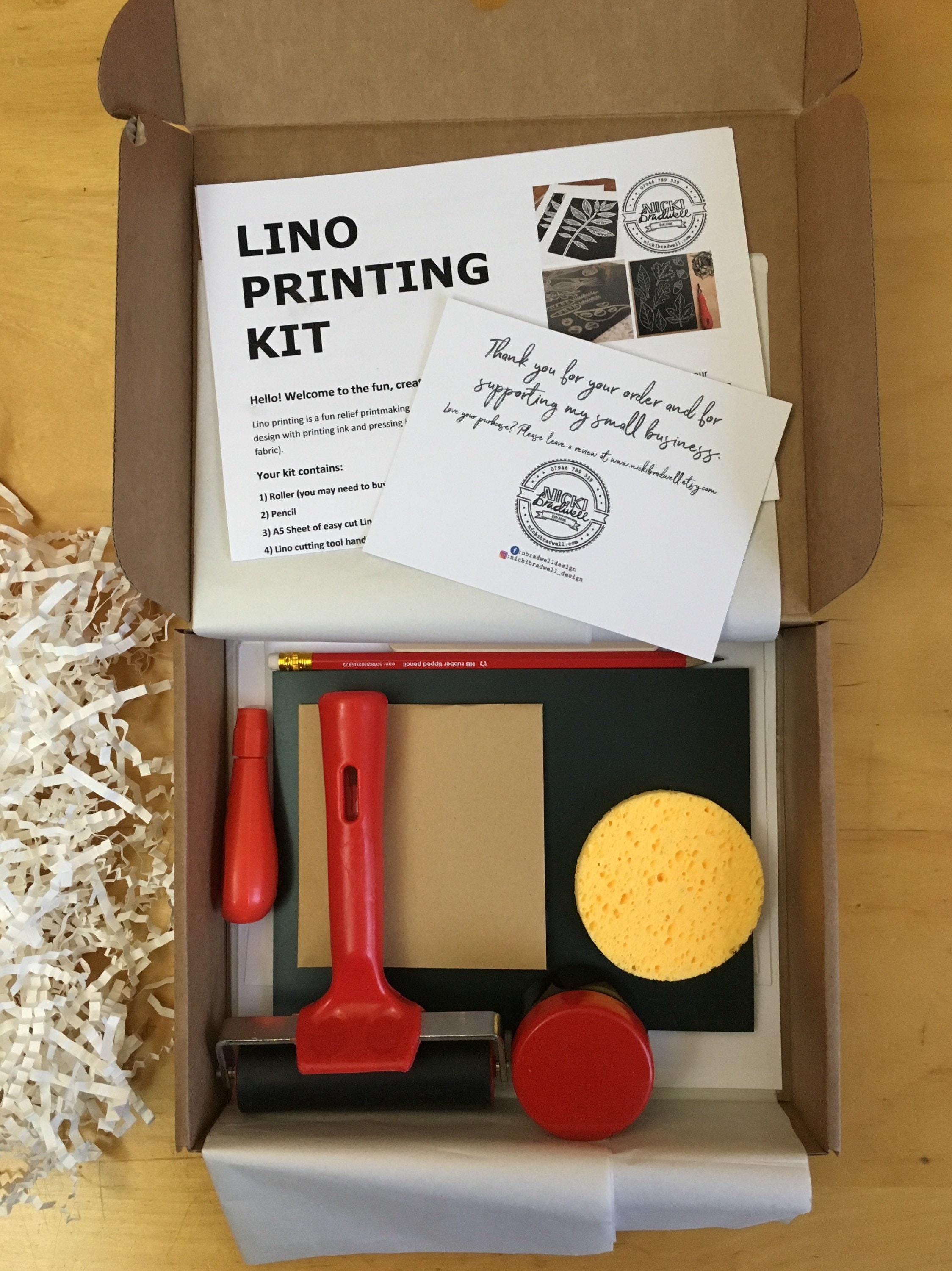 Lino Printing Kit Etsy