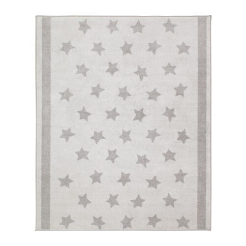 Modern style doll carpet Gray with stars Ikea Style floral Dollhouse Rug Carpet 12th scale 6th Dollhouse miniature scale Doll Furniture