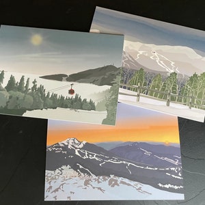 Biglietti d'auguri del Vermont: scelta dell'artista - 12 biglietti con buste