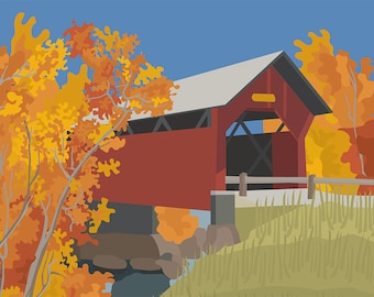 Greeting Cards: Spring, Summer & Fall in Stowe, Vermont - 12 cards with envelopes