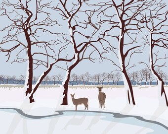Greeting Cards: Vermont Four Seasons - 12 cards with envelopes