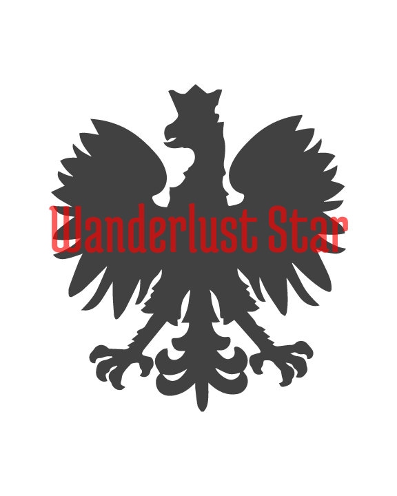 Polish Eagle Dark Gray Printable Art, Polish Eagle Print, Polish Eagle Art, Polish Eagle Wall ...