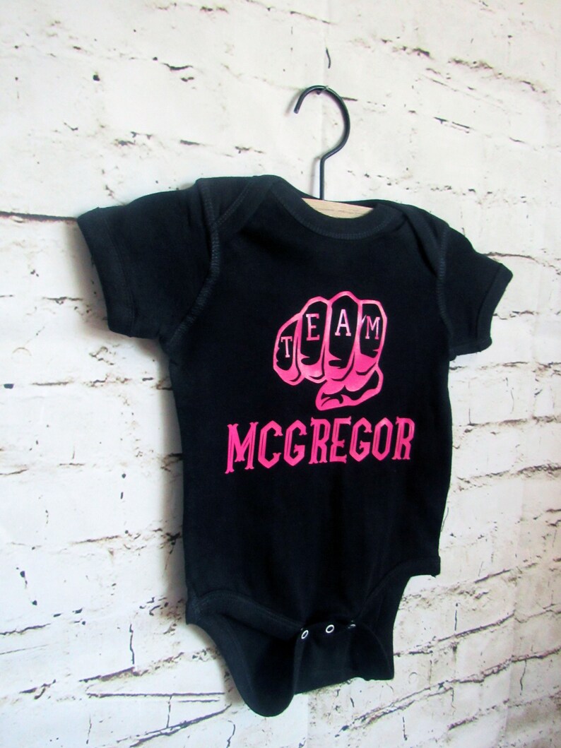 Team McGregor Notorious Conor McGregor bodysuit UFC fan