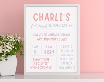 Schule Kreidetafel zum Ausdrucken | Zurück zu Schulkreidetafel | Back to School Hinweisschild | Kreidetafel Zeichen | Back to School Schild