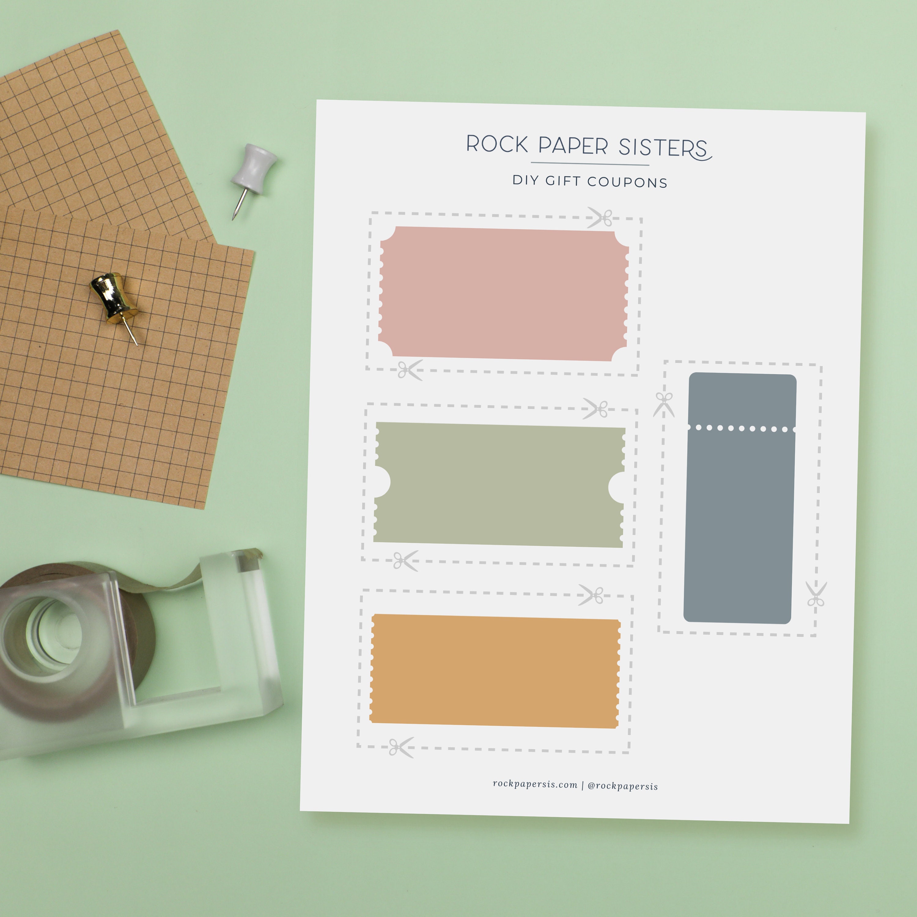 DIY Coupons | Printable Gift Coupons | Mother's Day Coupons | Father's ...