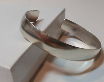Heavy Sterling Silver Cuff Bracelet - Handmade Jewelry - Bracelets - Cuff Bracelets - Woman's Cuff - Men's Cuff - Personalized Bracelet