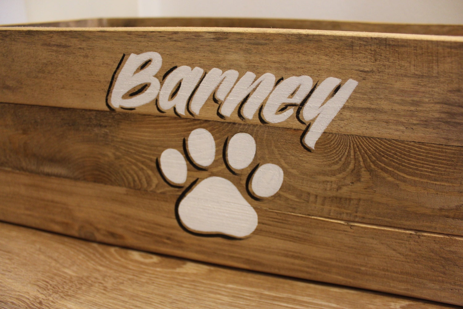 Personalised Dog Toy Box Cat Pet Toybox Storage Hand Etsy