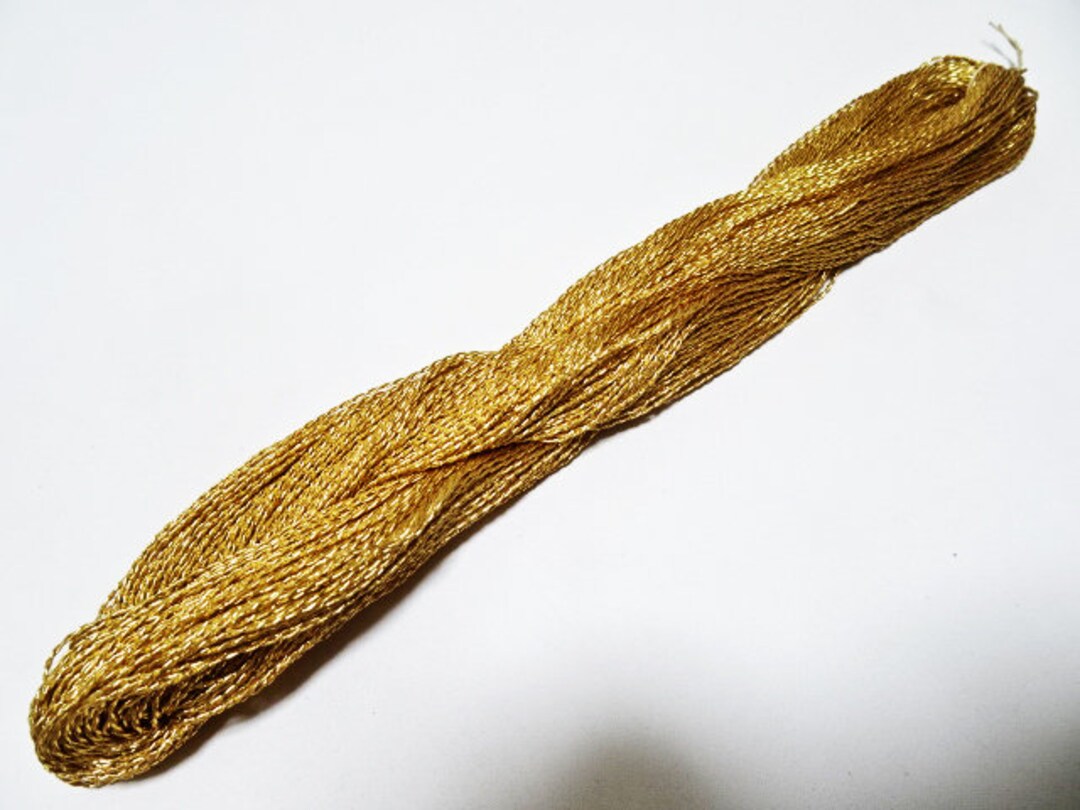 Limited 28 Japanese Vintage Rare Double Twist High Class Gold Leaf ...