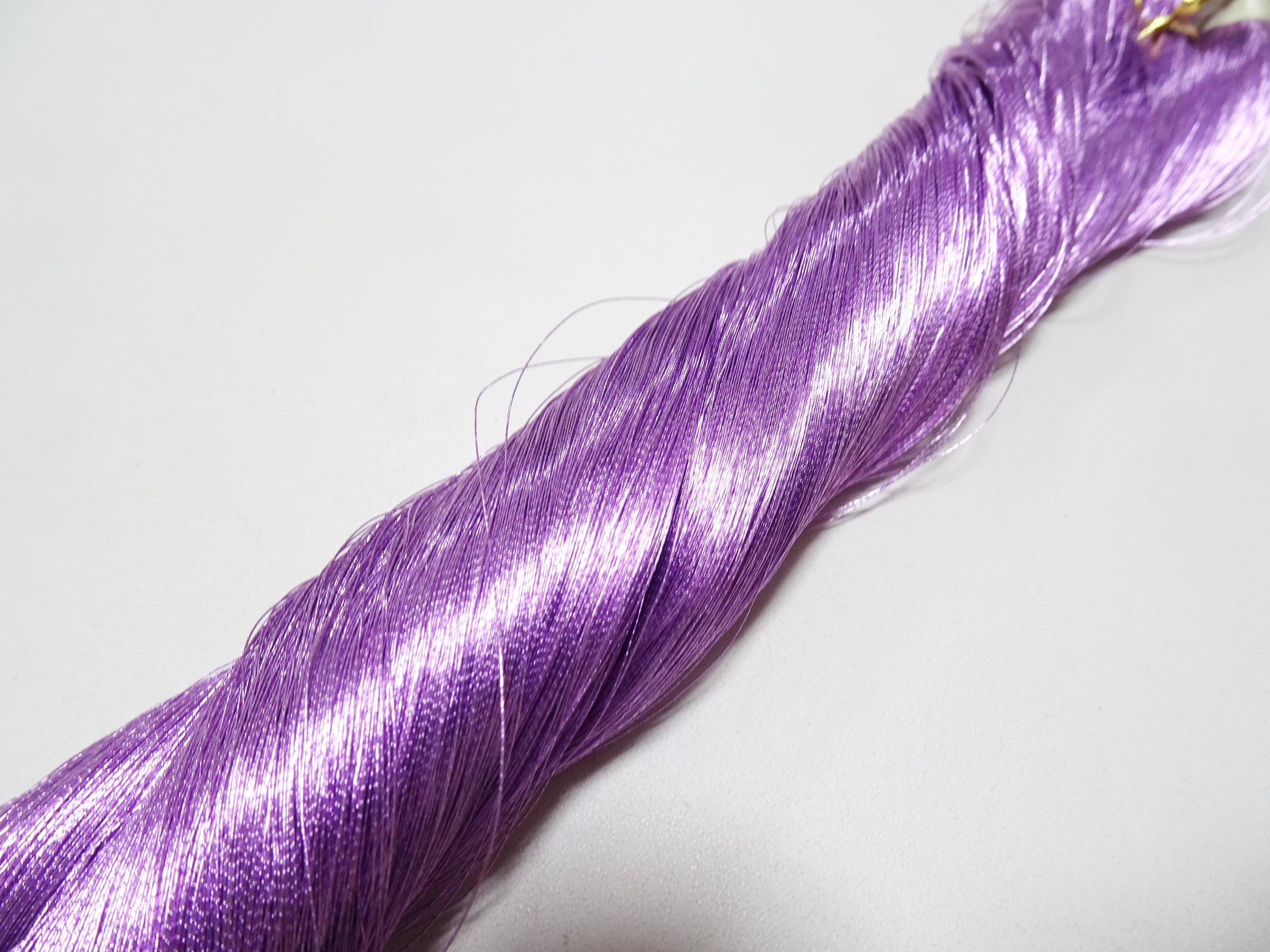 Silver Infused Threads Japanese Vintage Rare Superb Pure Silver Leaf Thread Color Fuji1.5 ...