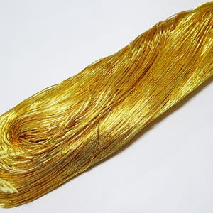 Fil vintage japonais à la feuille d'or pour broderie Kinkoma 123 0,75 mm