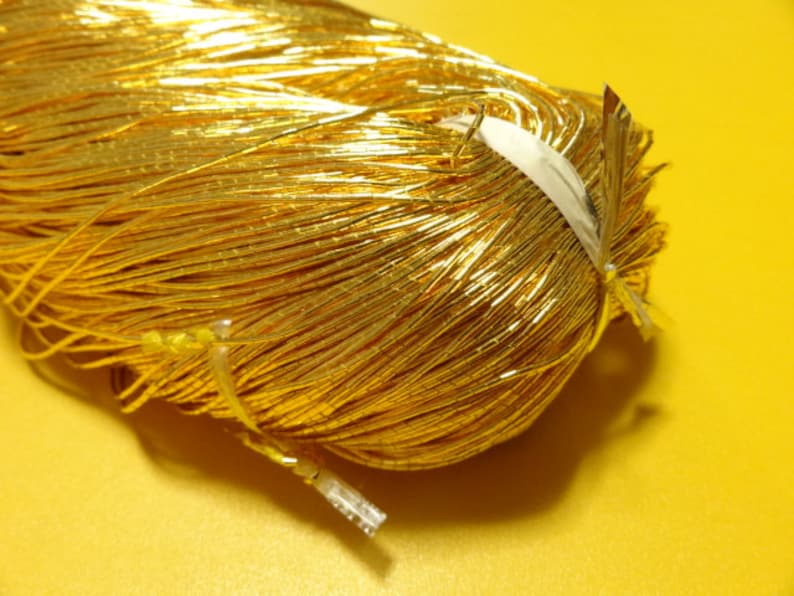 Japanese Vintage Gold Leaf Thread Kinkoma Embroidery 163 Etsy UK