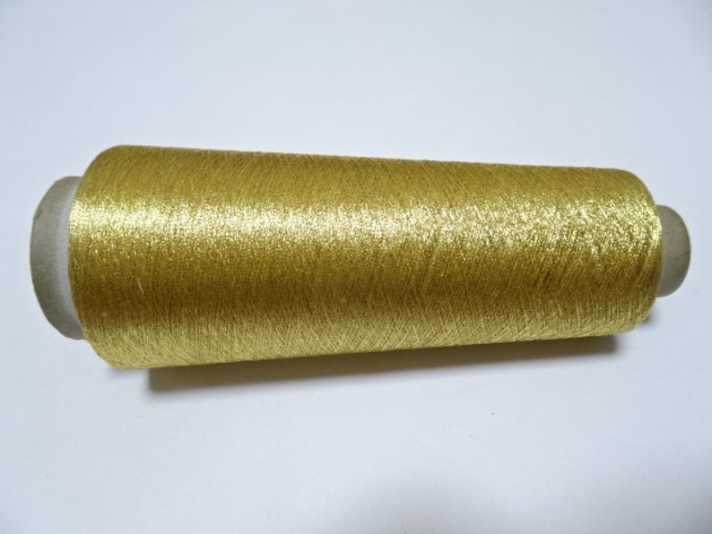 Special price Japanese vintage Superb gold leaf thread embroidery 5000M 6871 image 2