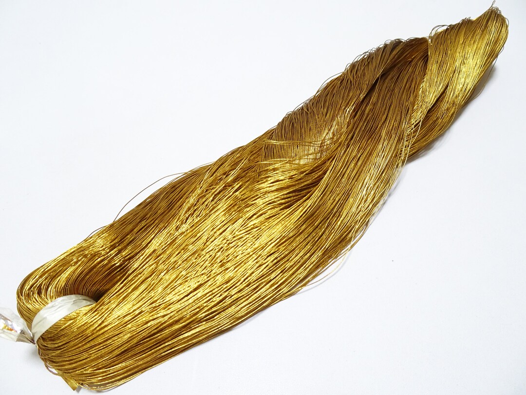 Japanese Vintage High Class Aluminum Leaf Thread Kodai 105 Embroidery ...