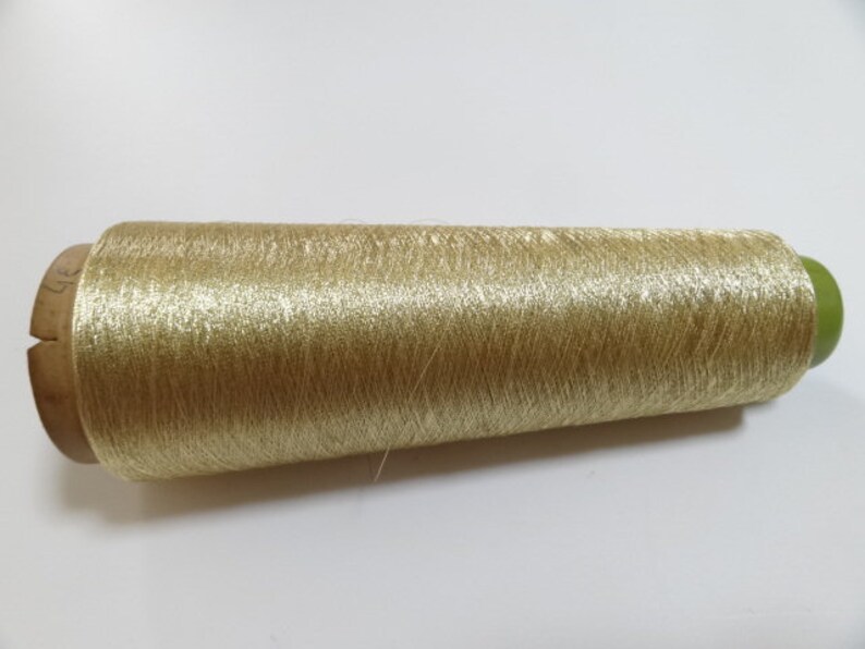 Japanese vintage high class gold leaf thread embroidery 5000M 1673