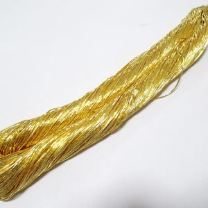Special Price! Limited 5! Japanese Vintage Gold Leaf Thread