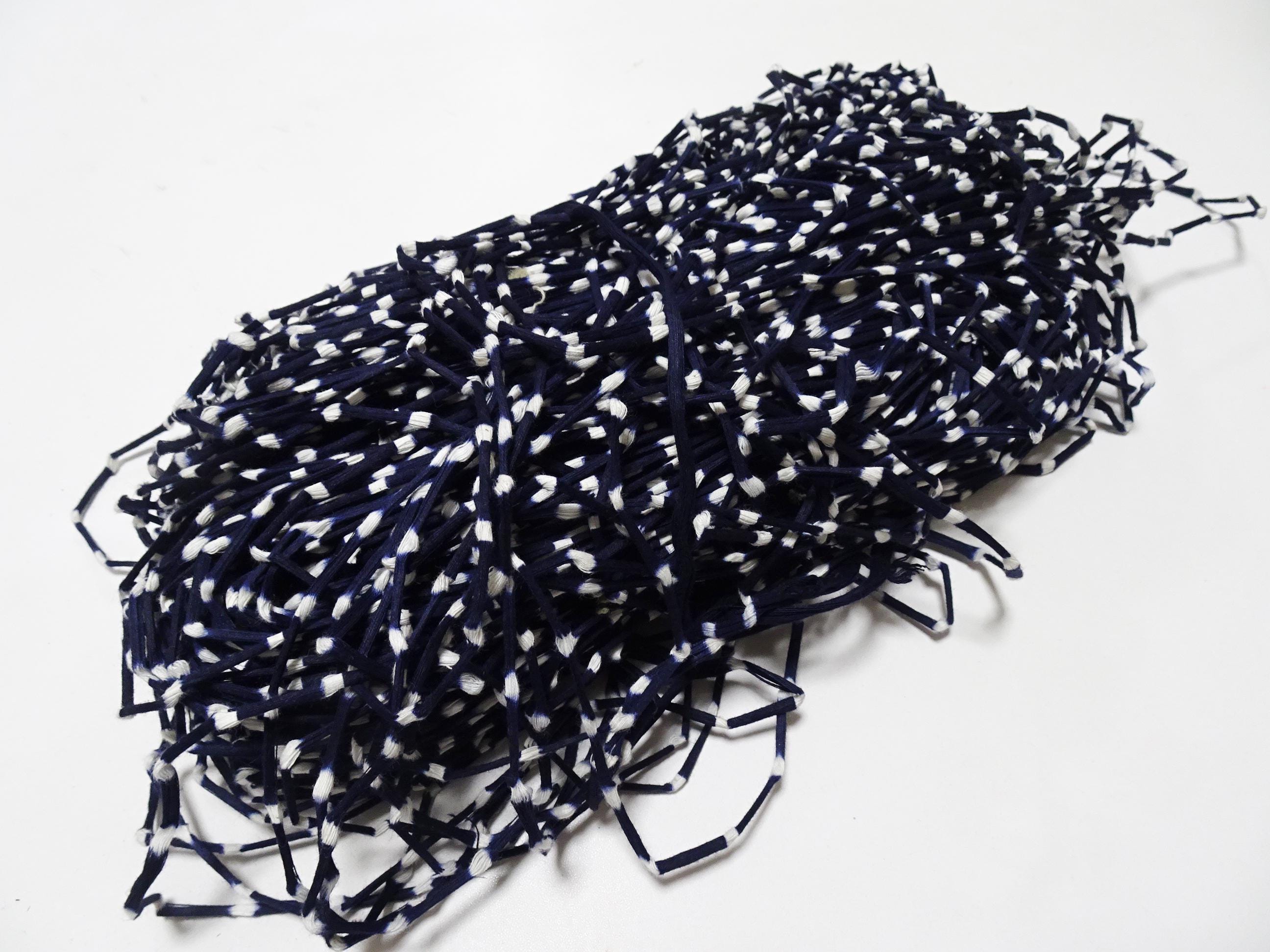 Super Bargain!! Japanese Vintage Rare Kurume Kasuri Cotton