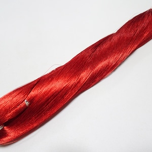 Japanese Vintage Rare Superb Pure Silver Leaf Thread Color