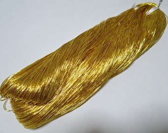 Japanese vintage gold leaf thread kinkoma embroidery 124 0.70mm