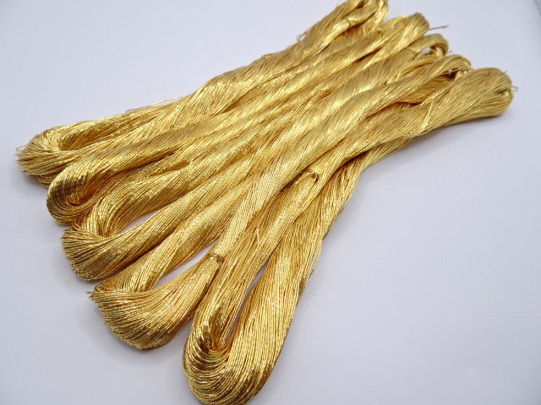 Limited 20 Japanese Vintage Superb Gold Leaf Thread 5 Sets - Etsy