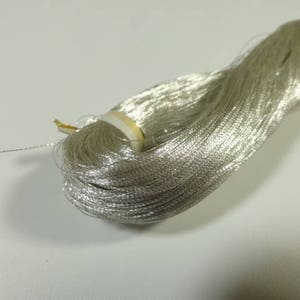 Japanese Vintage High Class Real Silver Leaf Thread 2.5 - Etsy