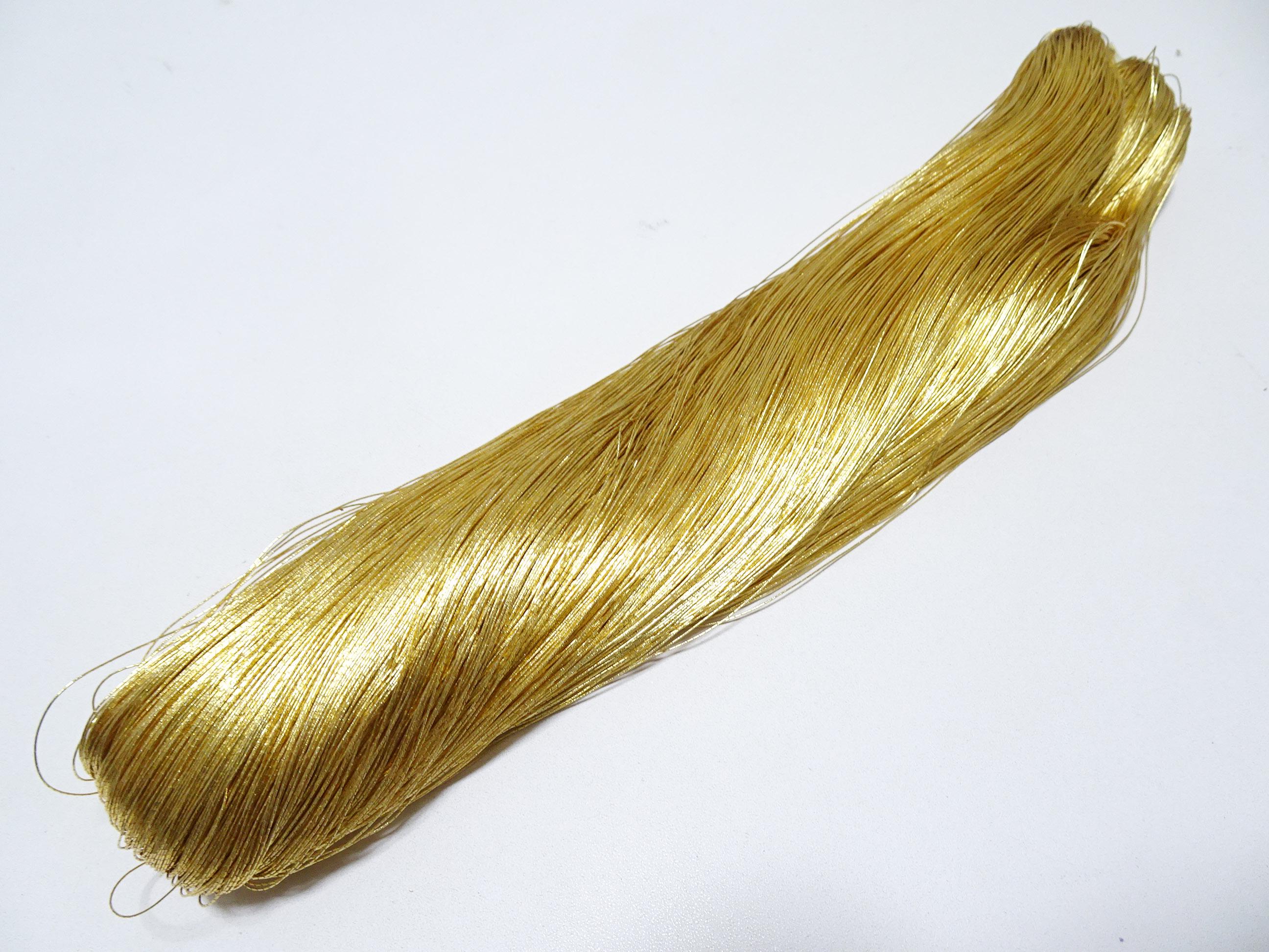 Special price!Japanese vintage gold leaf thread embroidery 9823  1000M 0.35mm